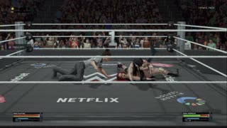 wwe 2k25 328 universe Helen Huntress VS Anna Morrigan