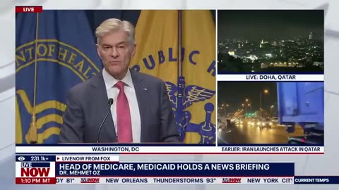 NEW Dr. Oz and RFK Jr. announce health updates - LiveNOW from FOX