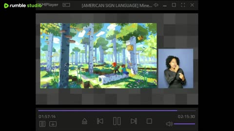 [AMERICAN SIGN LANGUAGE] Minecraft Live