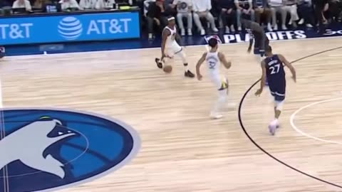 Anthony Edwards Injury Play 😱 | Steph Curry Couldn’t Believe It۔۔