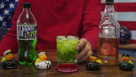 Raymond Reeb - Evan Williams Peach Whiskey & Fanta Haunted Apple Spiced Soda