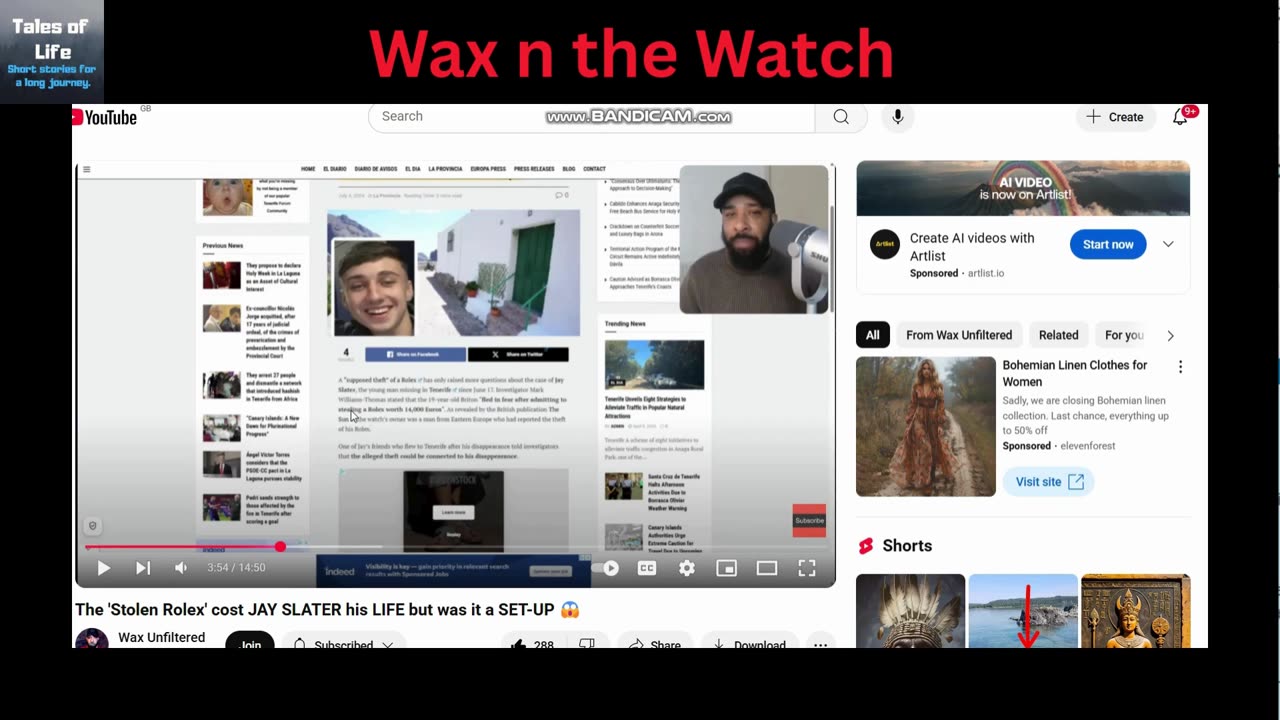 Jay Slater Case - Wax and the Watch !