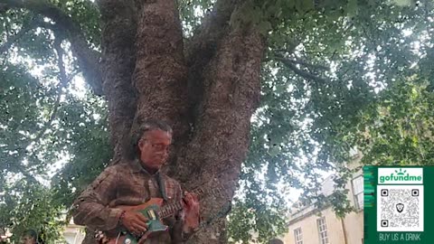 Jazz Nano Street Edition: Busking in Bath, England: 2025 Tour in UK