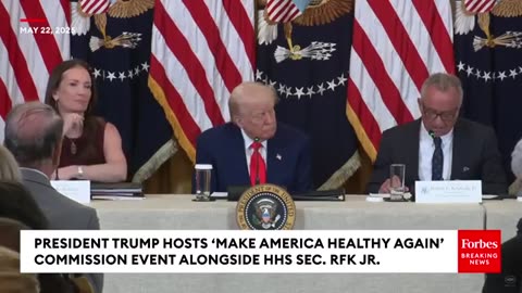 BREAKING NEWS: President Trump Holds 'Make America Healthy Again' Commission Event With RFK Jr.