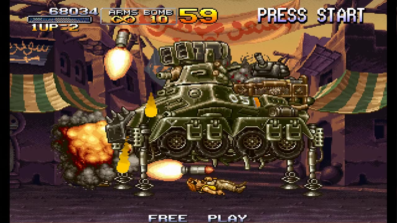 Watch me Play Metal Slug like a Noob