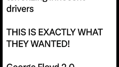 Minneapolis (George Floyd 2.0)