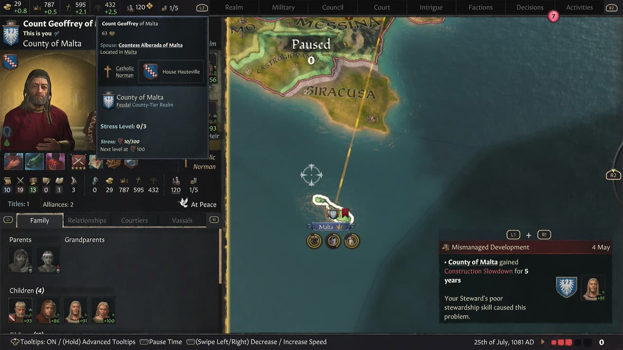 Playin' As the Great Geriatric of de Isle | Crusader Kings 3 #rumbletakeover