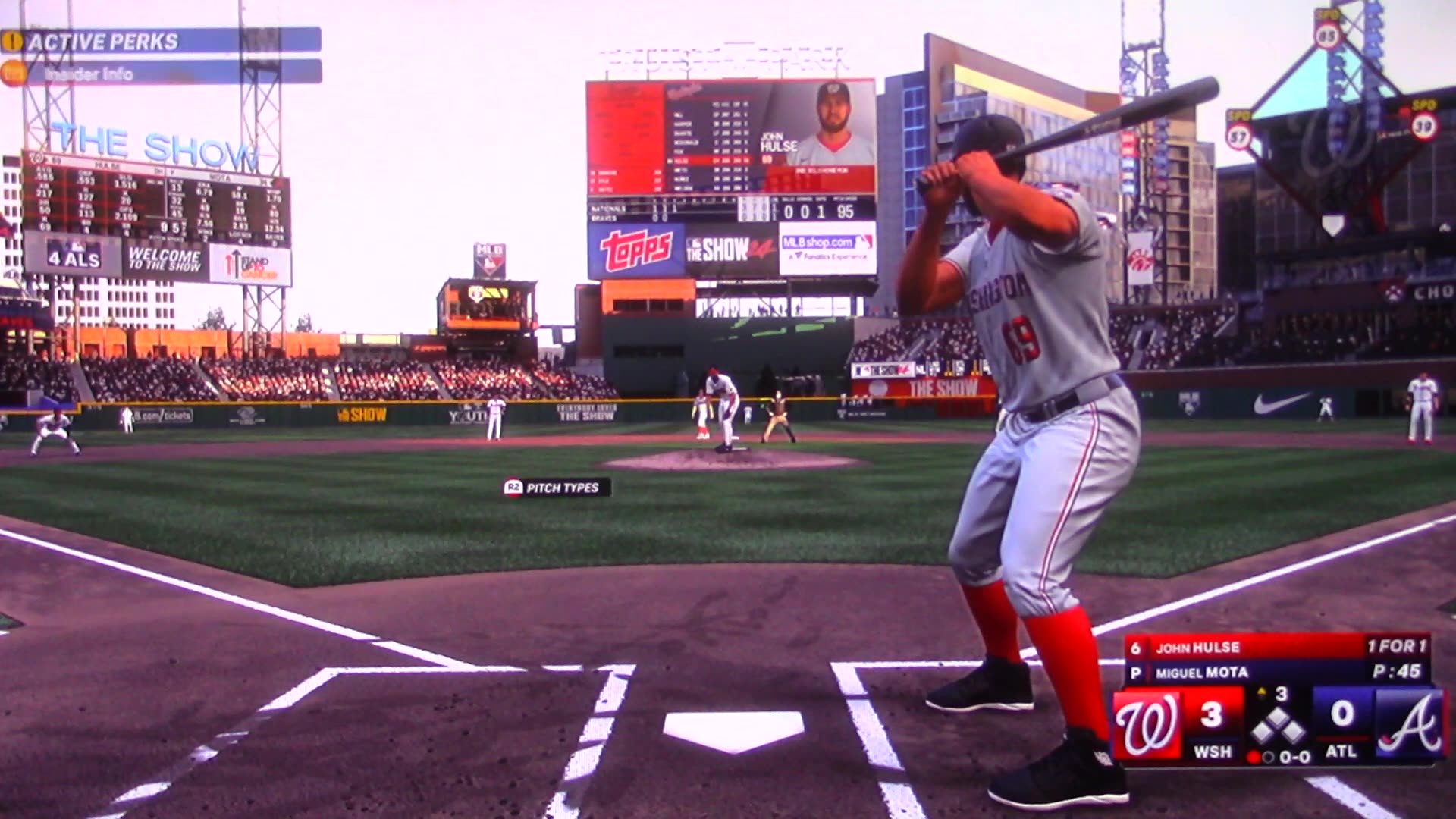 MLB The Show: Washington Nationals vs Atlanta Braves (S19 G52)