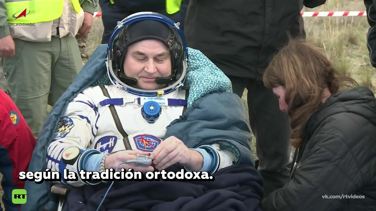 🚀🌌 Parte de la tripulación de la Soyuz MS-26 regresa a la Tierra