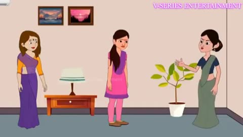 तीन तिगाडा काम बिगाड़ा #3 बहू की फनीकॉमेडी #full movie #hindi cartoon #सास और उसकी बहुएँ