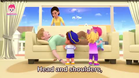 Head, Shoulder,Knees and Toe 💆‍♀️💪🏾🦵🦶🏻 ｜ EP88 ｜ Sing Along Bebefinn ｜ Best Kids Songs