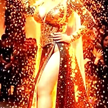 Magical moment in fashion transformations