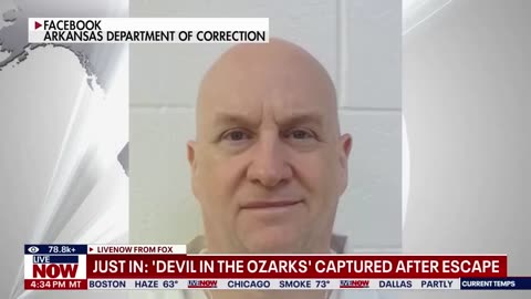 'Devil in the Ozarks' captured after escaping Arkansas prison nearly two weeks ago
