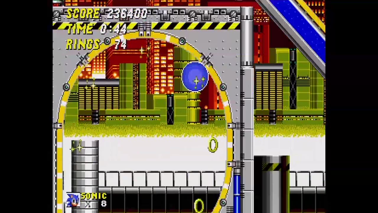 Sonic the Hedgehog 2 No-Death Playthrough (Wii Virtual Console)