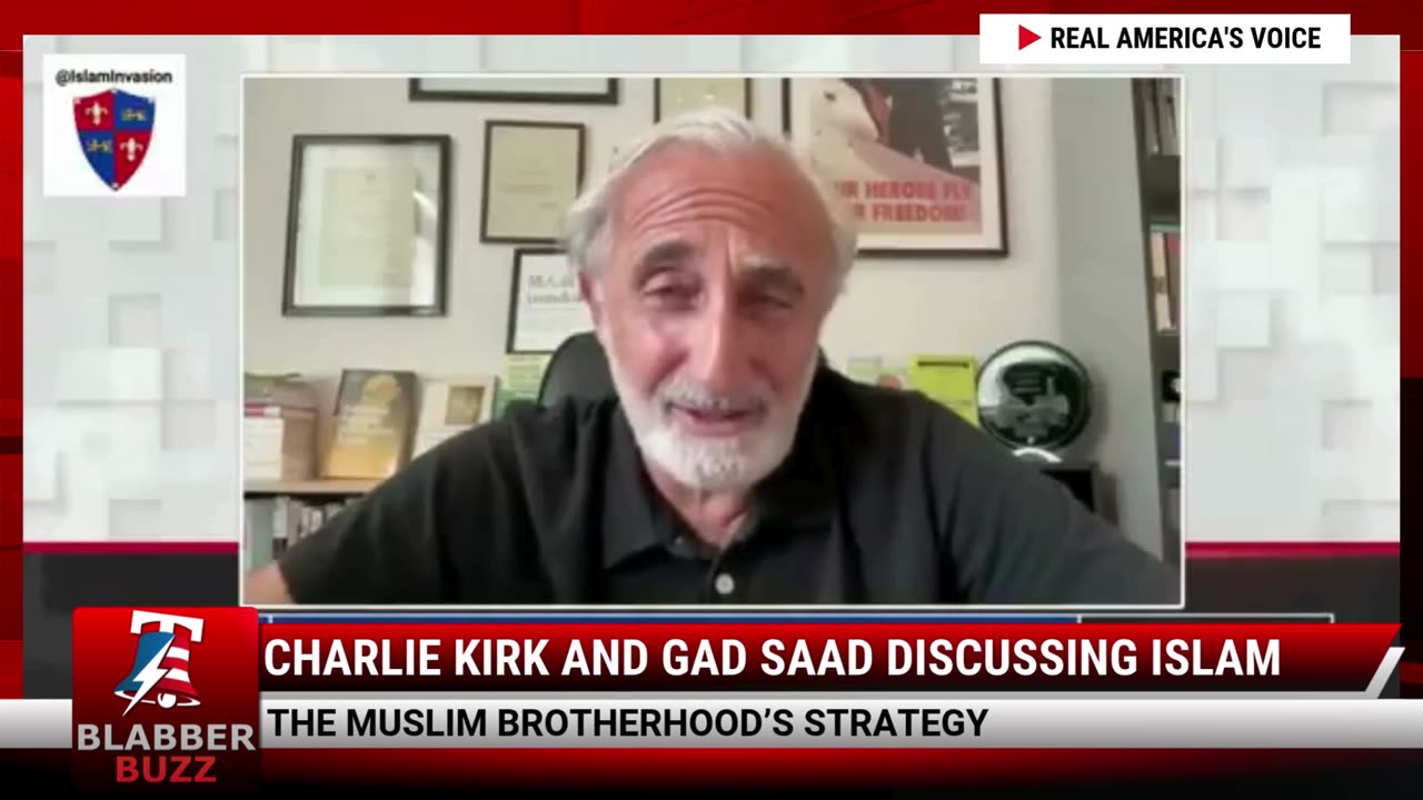 Charlie Kirk And Gad Saad Discussing Islam