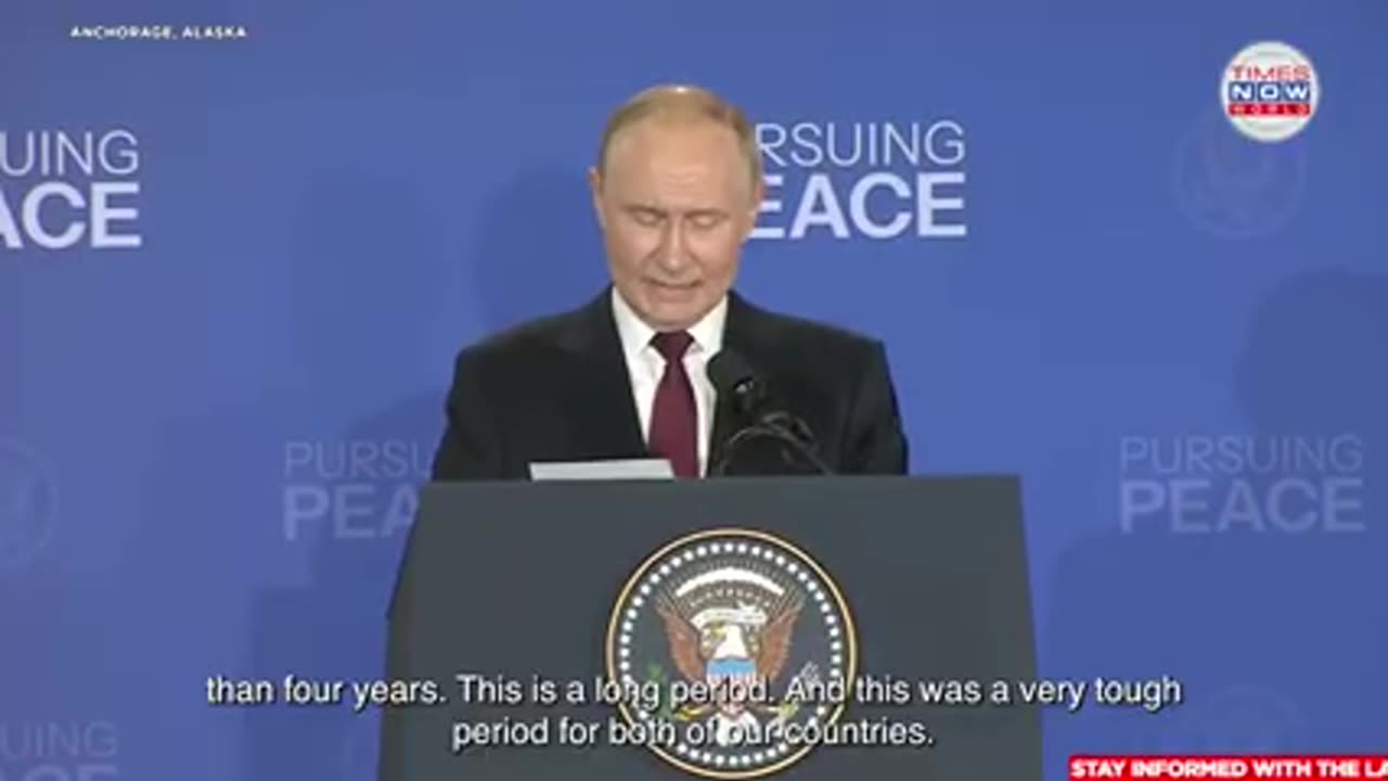 Putin- War Wouldn’t Happen If Trump Was President