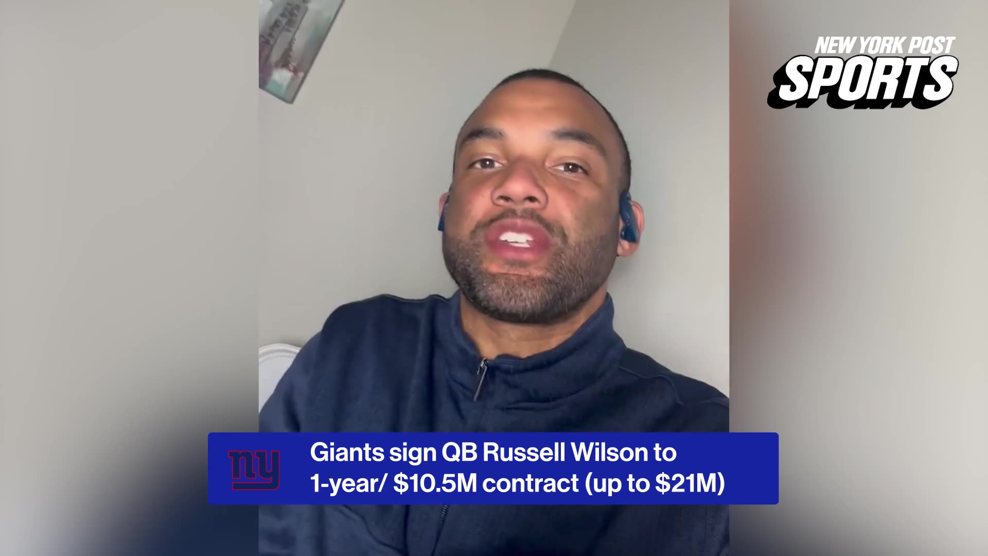 NY Post's Paul Schwartz & Brandon London breakdown Giants signing Russell Wilson