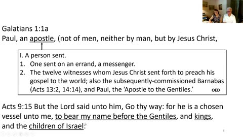 July 13, 2025 - Galatians 1:1-14 - Some That Trouble You - Rightly Dividing