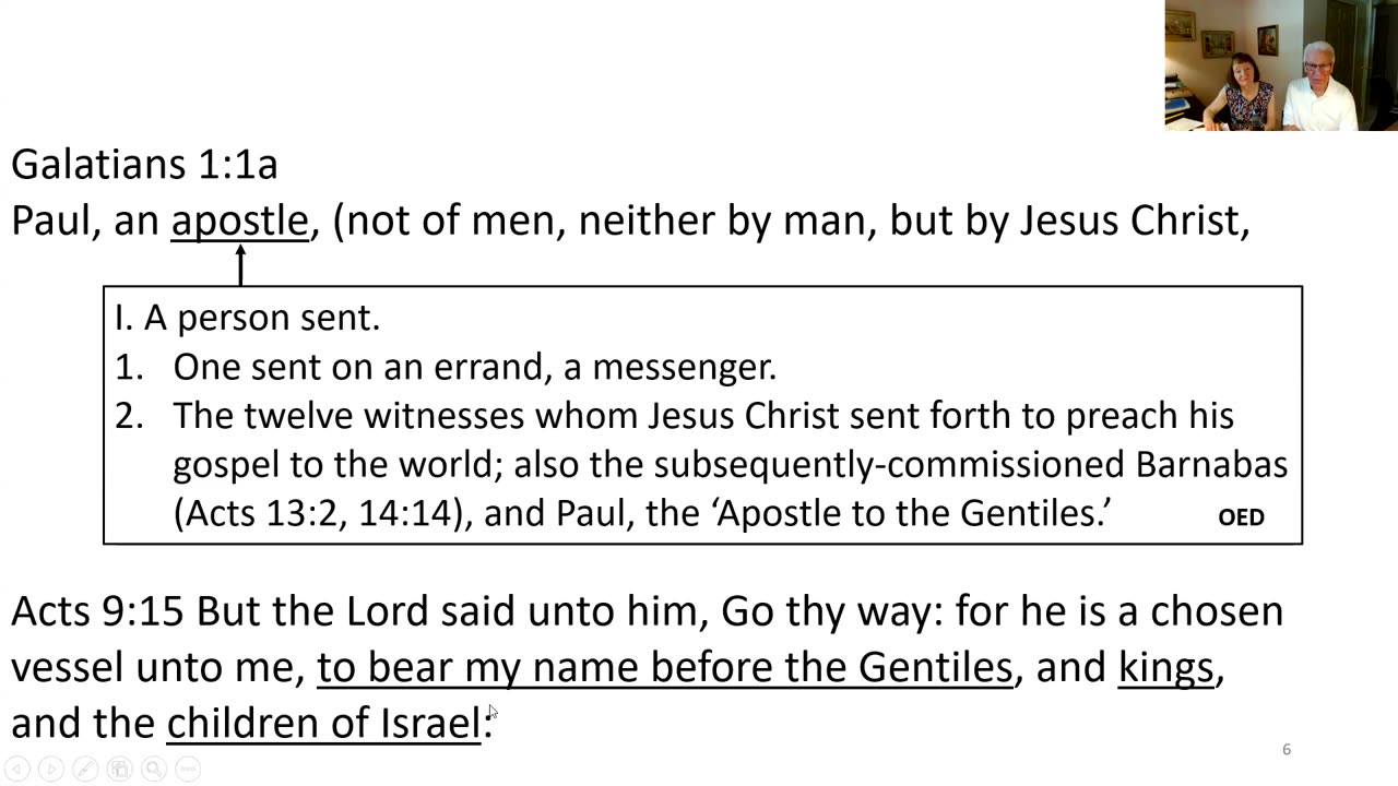 July 13, 2025 - Galatians 1:1-14 - Some That Trouble You - Rightly Dividing