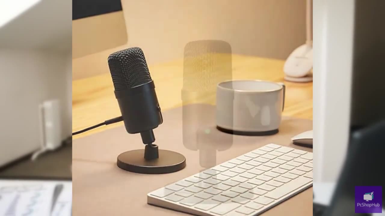 Amazon Basics USB Condenser Microphone for Streaming, Recording, and Podcasting