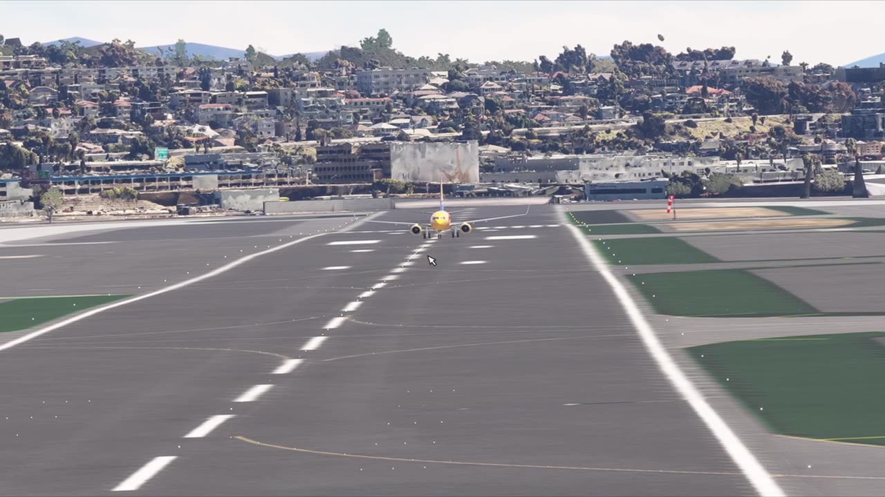 Departing San Diego