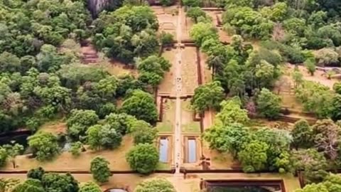 Sigiriya Drone Shot