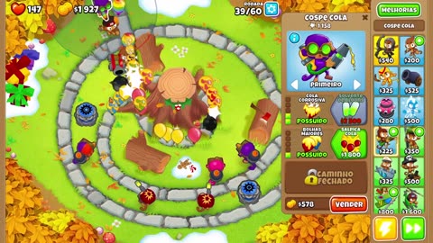 Bloons TD 6 Tree Hole Medium Round 39