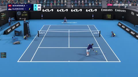 Top Spin 2K25 74 Strokes Doubles Rally Match Point Career Mode