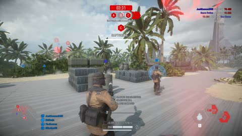 SWBF2 2017: Co-Op Mission (Attacking) Scarif Rebel Alliance Gameplay