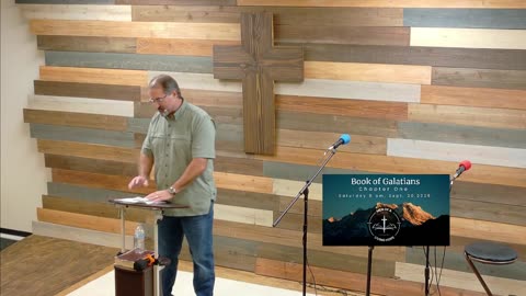 Book of Galatians: Introduction. Men's Study with Steve Towers