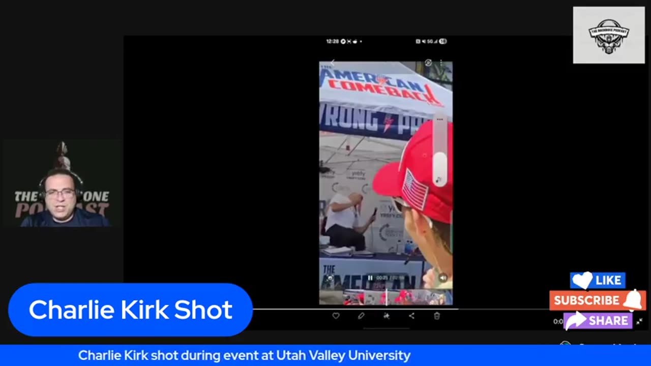 CHARLIE KIRK SHOT