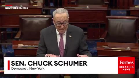 Chuck Schumer pushing for a resolution to disavow Nick Fuentes in the Senate