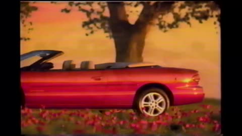 May 11, 1996 - The New Chrysler Sebring JXi Convertible
