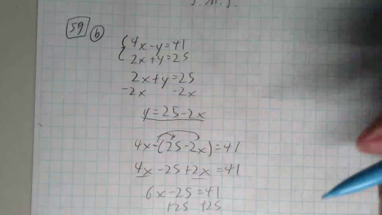 Saxon Algebra 1 Lesson 59 (b)