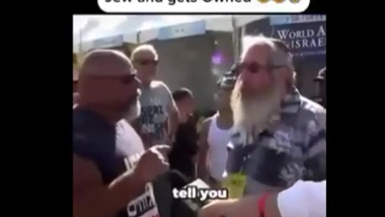 Stupid White Christian vs Zionist