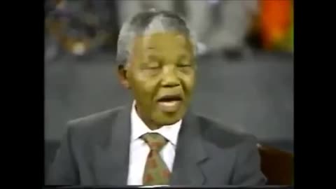 Nelson Mandela on Gaddafi