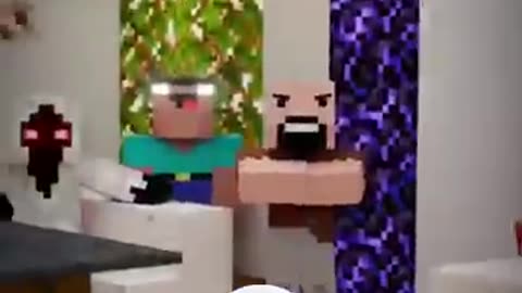 W Team Moment Minecraft Animation #sigma #minecraft #animation #herobrine #shorts #dream #mrbeast
