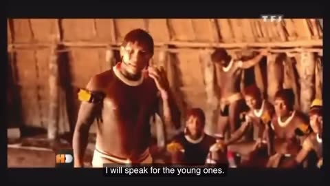 AMAZON Tribesmen listen to OPERA for the first time