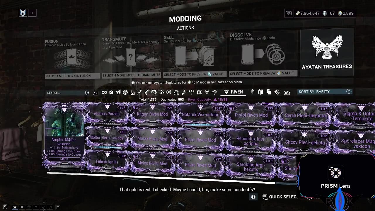 Getting Yarelli Prime Relics and other things, also sorry I've been gone for so long!
