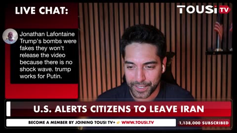 Tousi TV🚨 BREAKING: Chaos In Iranian Airspace As US Issues Evacuation Order