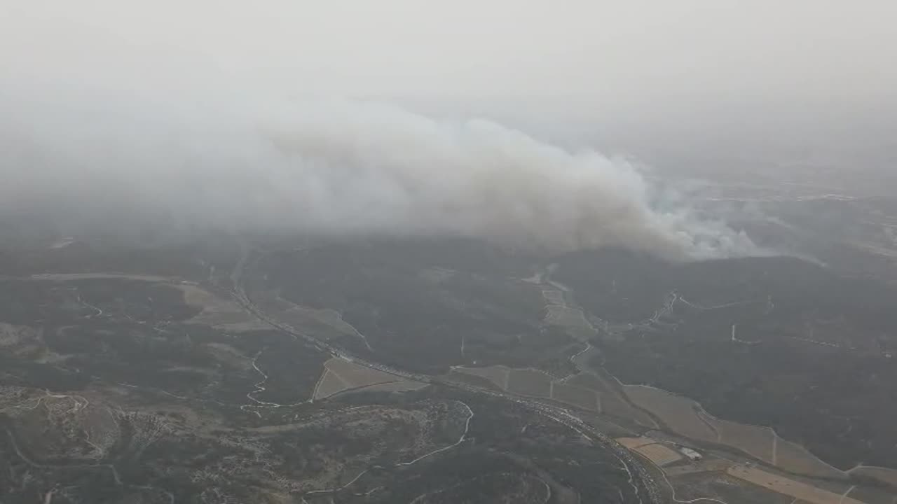 The IDF says it is taking part in firefighting efforts as a major blaze spreads