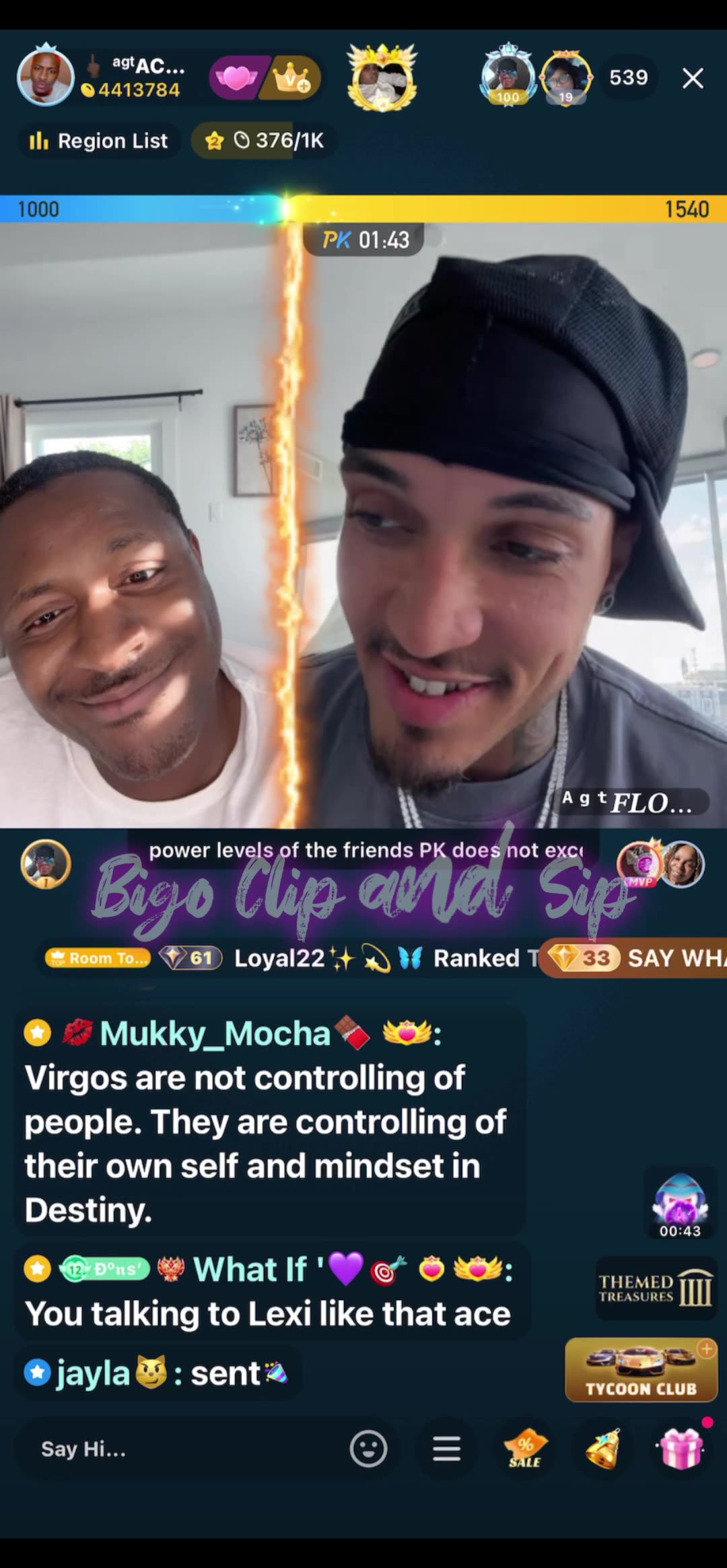 Ace attempts to get Flocko to explain why him n Lexi broke up 6/17/25 #bigoclipandsip