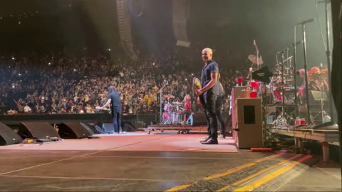 HAPPY VIDEO BREAK~ Listen .....She challenged him to a drum off THROWBACK NANDI! FOO-FIGHTERS
