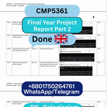 Student Work (Report) | CMP5361 Part 3 Declarative Programming Collaboration | BCU UK