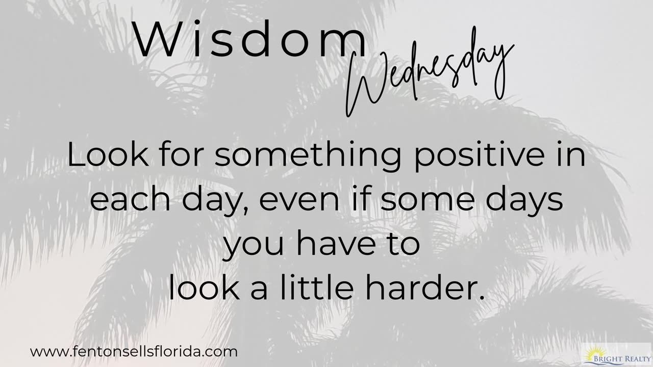 🌿 Wisdom Wednesday 🌿