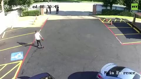 Severed head of motel manager rolls across parking lot