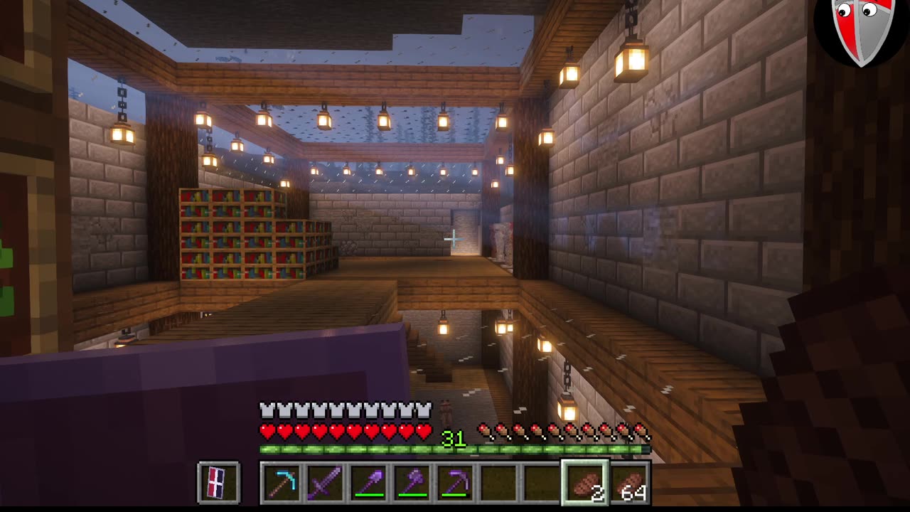 Minecraft Stream 49 - Off-Mic Farm building