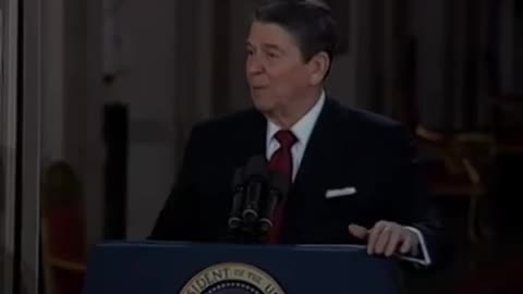 Archive ✅ President Reagan's 40th Press Conference in the East Room on March 19, 1987