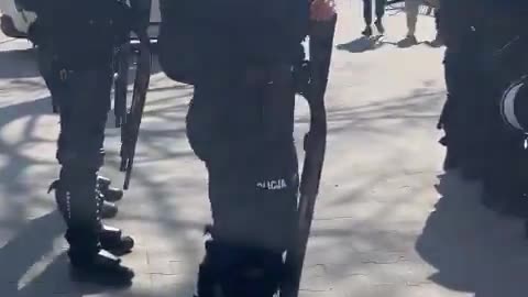GRUBO ‼️ Przeciwko Polskim Patriotom protestującym przeciwko inwazji