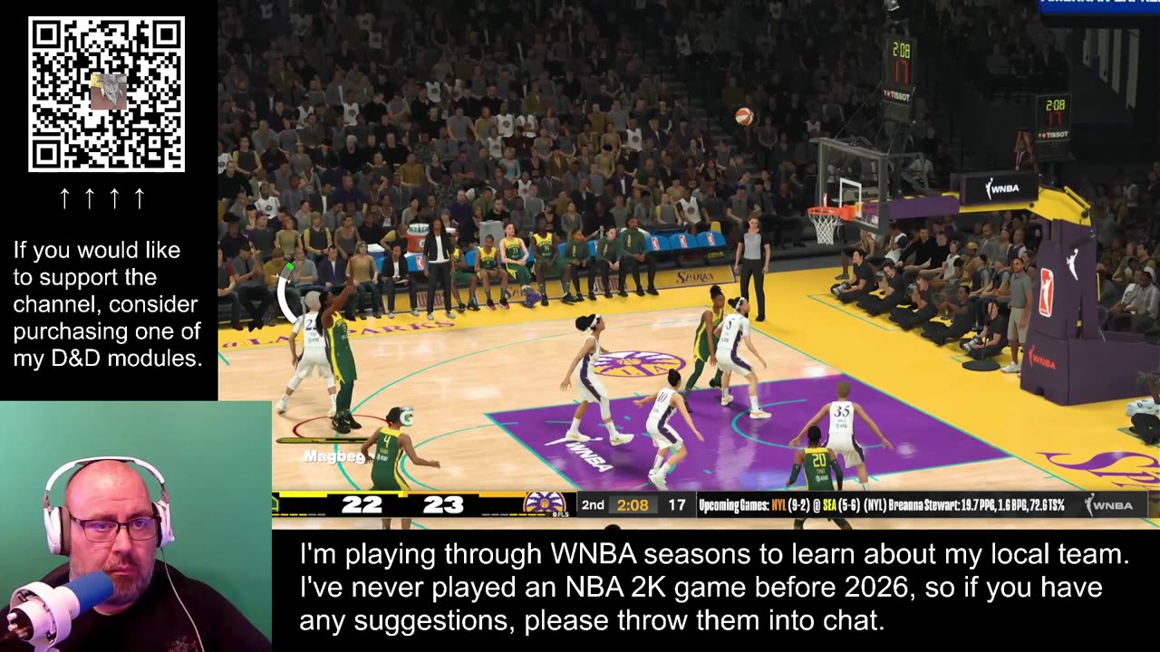 NBA2k26 - Learning my Local WNBA Team